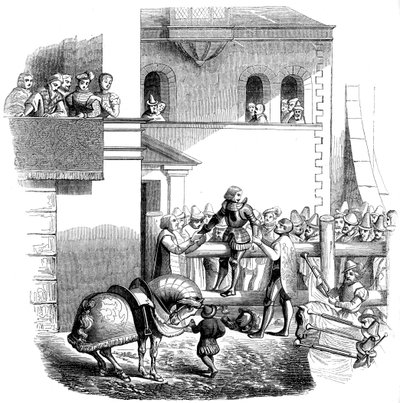 El desgaste de un caballero, 1565 1849 de Jost Ammon
