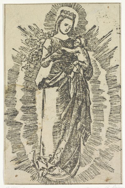 María con el niño Cristo de Jost de Negker