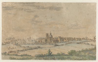 Vista de Scherpenheuvel, Brabante Flamenco de Josua de Grave (attributed to)