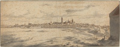 Vista de Mons, Bélgica de Josua de Grave
