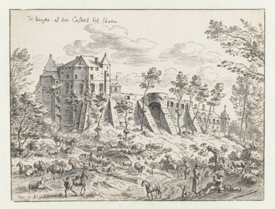 Vista de la Keizersberg cerca de Lovaina de Josua de Grave