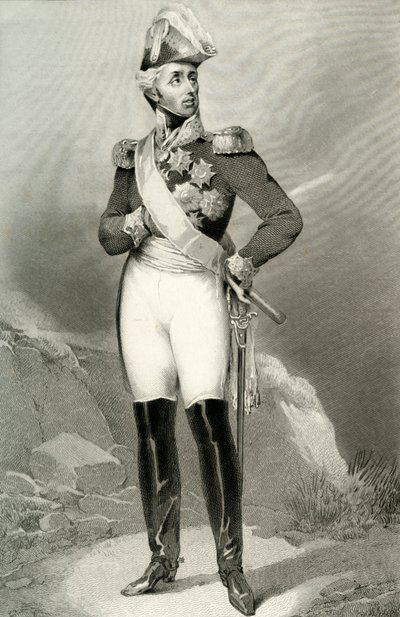 Luis Aloysius, Príncipe de Hohenlohe-Waldenburg-Bartenstein, 1804, 1839 de Joubert