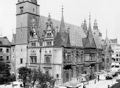 Ayuntamiento, Breslau (actual Wroclaw) Polonia, c.1910 de Jousset