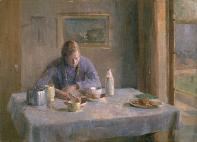 En la mesa de Joyce Haddon