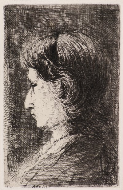 Retrato femenino de Jozef  Israels