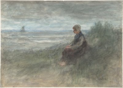 Muchacha en las dunas de Jozef Israëls