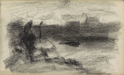 Paisaje con agua de Jozef Israëls