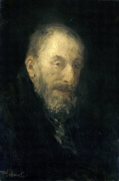 El viejo Isaac" (título original) de Jozef Israëls