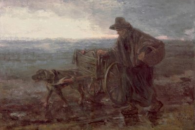 En caminos y campos rurales de Jozef Israëls