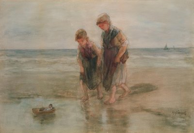 Navegando el barco de Jozef Israëls