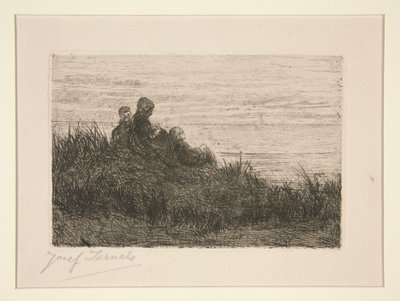 Las niñas en las dunas de Jozef Israëls