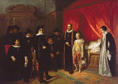 La muerte de Guillermo el Silencioso (1533-84) Estatúder de los Países Bajos de Jozef Israëls
