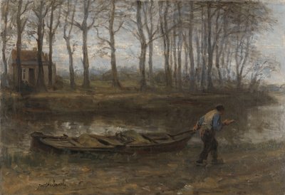 El barquero de la arena
La barcaza de arena de Jozef Israëls