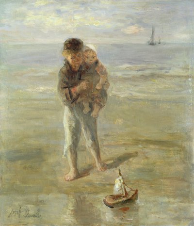 El barco de juguete de Jozef Israëls