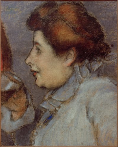 Mujer con vaso de József Rippl Rónai