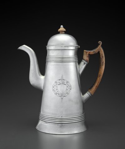 Cafetera, c. 1814-1825 de Jr. Ebenezer Smith