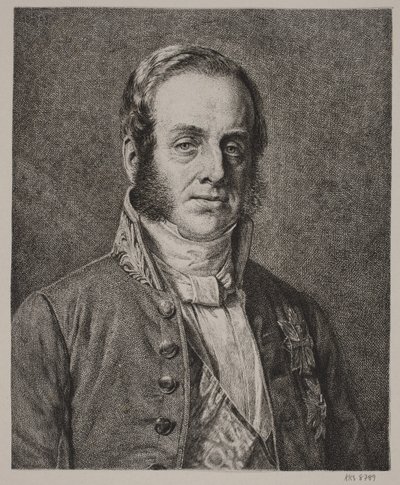 Director General de Correos Conde S. Danneskjold-Samsøe de Jørgen Roed