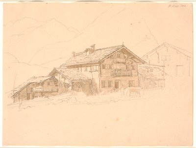 Casa de campesinos en Tirol. Santa Mari de Jørgen V. Sonne