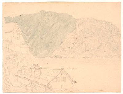 Lago en Gmunden de Jørgen V. Sonne