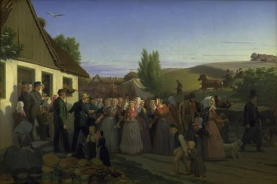 Fiesta de San Juan en Tisvilde de Jørgen V. Sonne