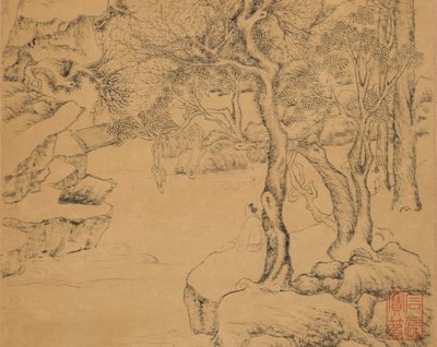 La Cascada, fechado 1559 de Ju Jie