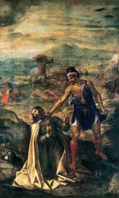 La decolación de Santiago el Mayor de Juan (1526 1579) Fernandez Navarette