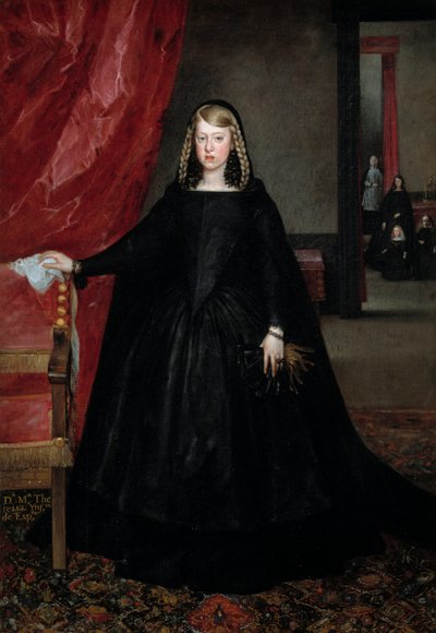 Retrato de la Infanta Margarita Teresa (1651-1673) de Juan Bautista Martinez Del Mazo
