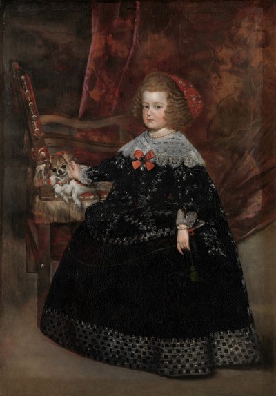 María Teresa, Infanta de España, c.1645 de Juan Bautista Martinez Del Mazo