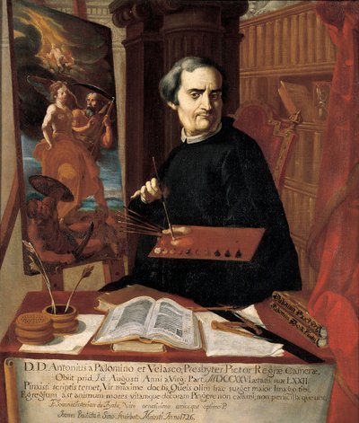 Retrato de Acisclo Antonio Palomino de Castro y Velasco de Juan Bautista Simo