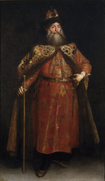 Retrato del Embajador Pyotr Ivanovich Potyomkin 1617-1700, 1681 de Juan Carreño de Miranda