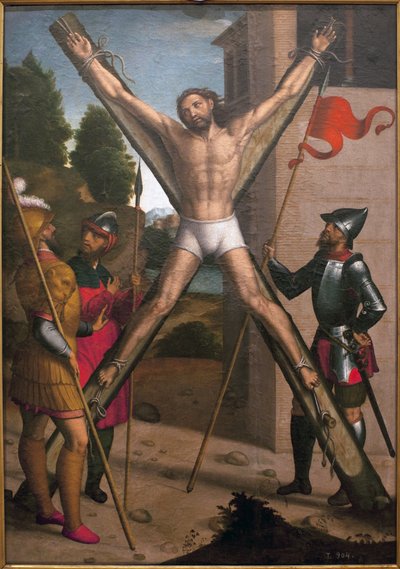 El martirio de San Andrés de Juan Correa de Vivar