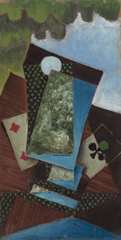 As de Tréboles y Cuatro de Diamantes de Juan Gris