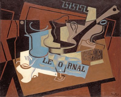 El cazo, by Gris, Juan (1887-1927). Oil on canvas de Juan Gris