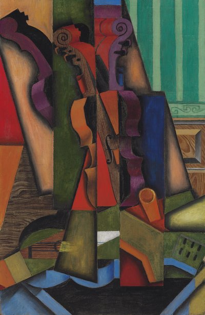 Guitarra y violín, 1913 de Juan Gris
