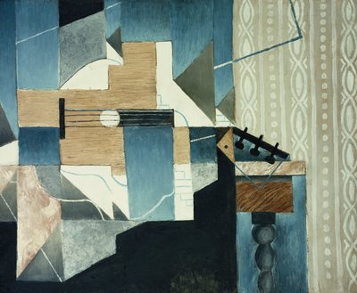 Guitarra en la mesa, 1913 de Juan Gris