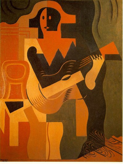 Arlequín con guitarra de Juan Gris