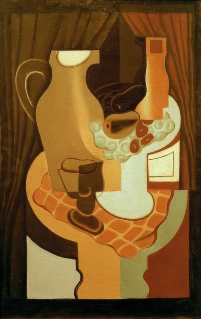 Jarra y frutero de Juan Gris
