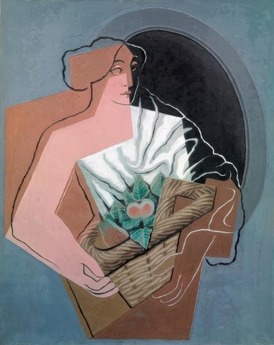La mujer con la cesta de Juan Gris