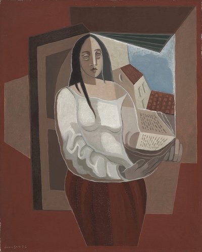 La lectora, 1926 de Juan Gris