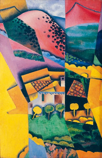 Paisaje en Ceret de Juan Gris