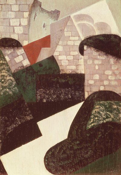 Paisaje en Loches, 1916 de Juan Gris