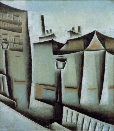 Casas en París de Juan Gris