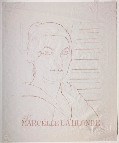 Marcelle la Blonde de Juan Gris