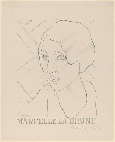 Marcelle la morena de Juan Gris