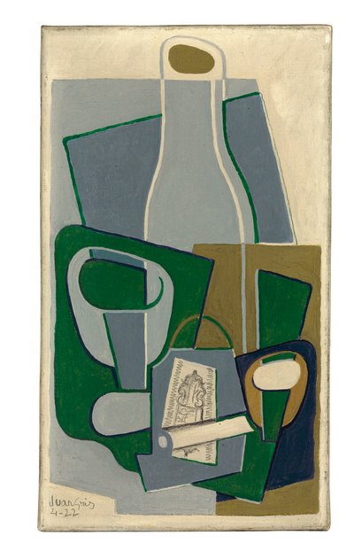 Pipa y Paquete de Tabaco, 1922 de Juan Gris