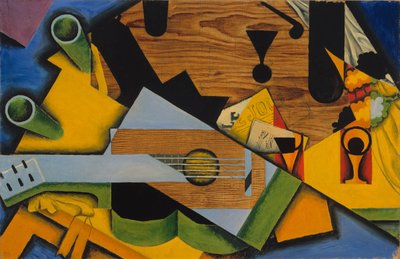 Naturaleza muerta con una guitarra de Juan Gris