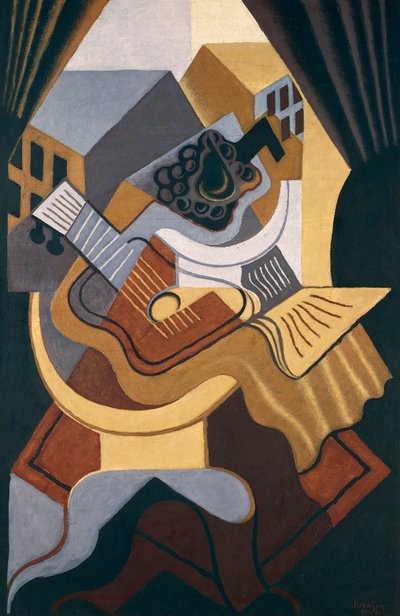 Mesa frente a una ventana de Juan Gris