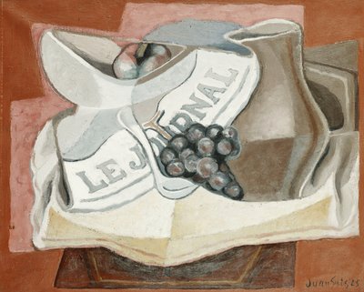El racimo de uvas, 1925 de Juan Gris