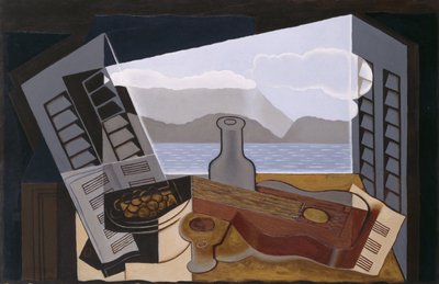 La ventana abierta, 1921 de Juan Gris