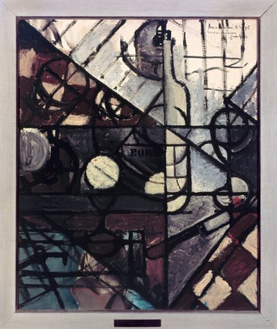 La botella de Burdeos de Juan Gris